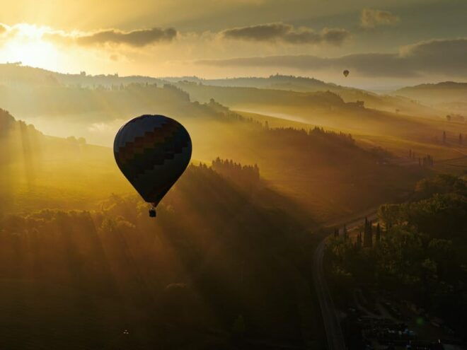 Hot Air Balloon Flight in Tuscany - Culinary Delights After Landing