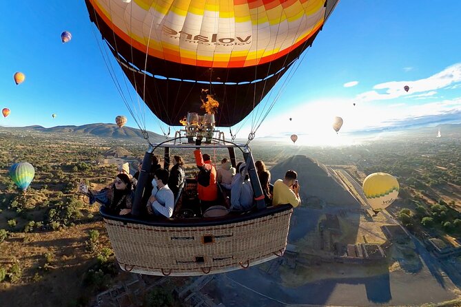 Hot Air Balloon Flight Over Teotihuacan, From Mexico City - Pickup and Transportation
