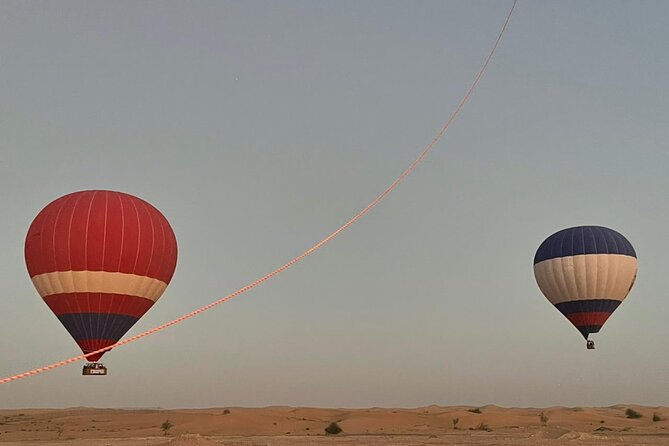 Hot Air Balloon Flight Over the Dubai Desert - Booking Information