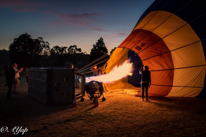 Hot Air Balloon Flight Over the Yarra Valley - Meeting and Pickup Details