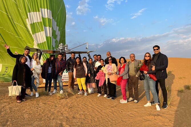 Hot Air Balloon in Dubai/ Deluxe With Breakfast and Camel Ride - Breakfast and Refreshments Details