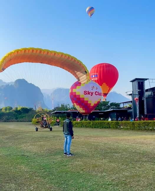 Hot Air Balloon in VangVieng pick up-drop off - The Experience: What to Expect