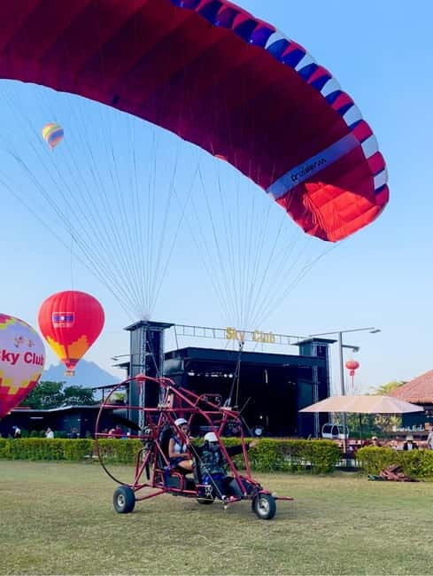 Hot Air Balloon in VangVieng pick up-drop off - The Unique Selling Points
