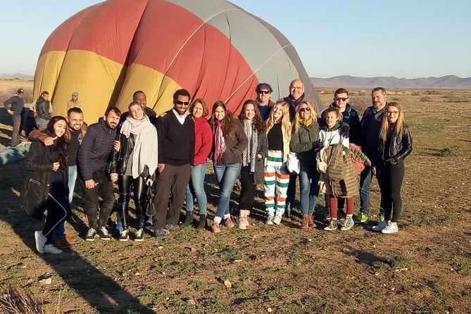 Hot Air Balloon Over Red City Of Marrakech, Atlas Mountains - Hot Air Balloon Flight Overview