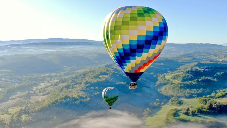 Hot Air Balloon, Pienza, Montalcino, Val Dorcia - Good To Know