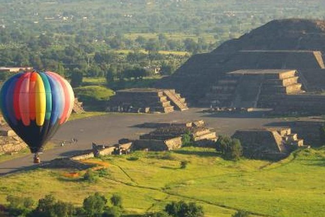 Hot Air Balloon Pyramids From the Air - Wonderful Hot Air Balloon Ride