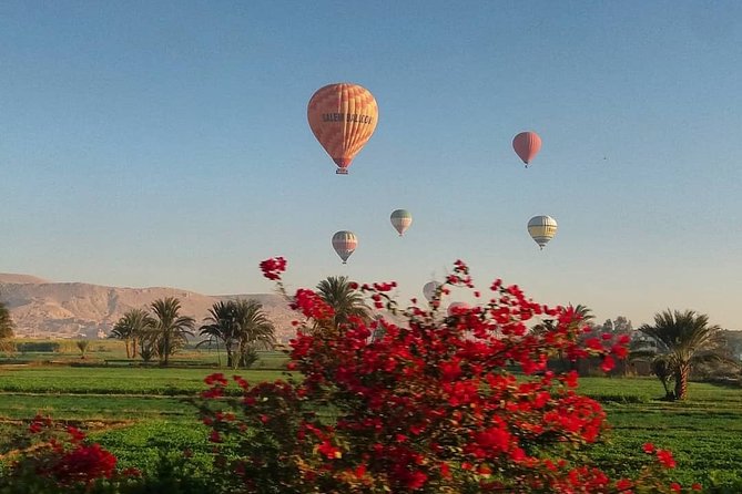 Hot Air Balloon Ride and Tour to Valley of Kings Luxor- Special Offer - Fly Above the Valley of Kings