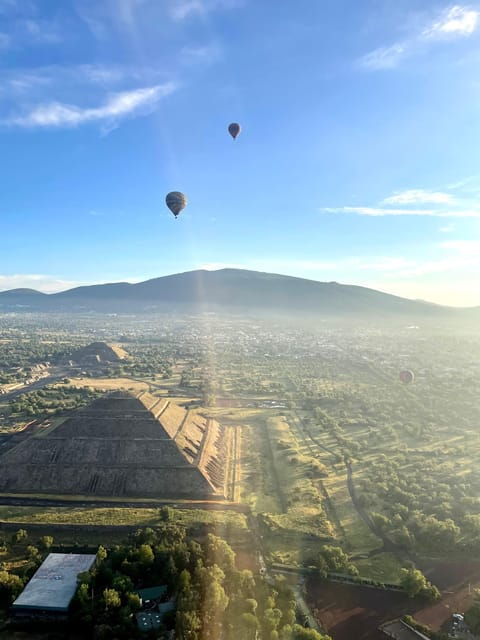 Hot Air Balloon Ride + Breakfast in a Cave + Transportation From CDMX - Inclusions and Exclusions