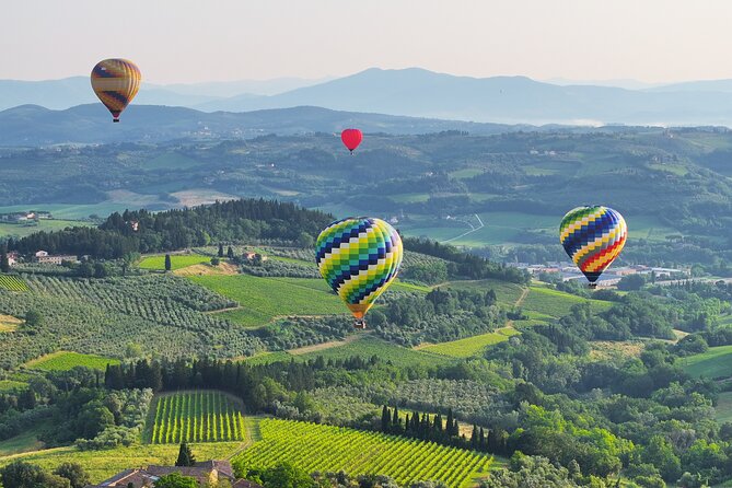 Hot Air Balloon Ride in the Chianti Valley Tuscany - Meeting and Pickup Information