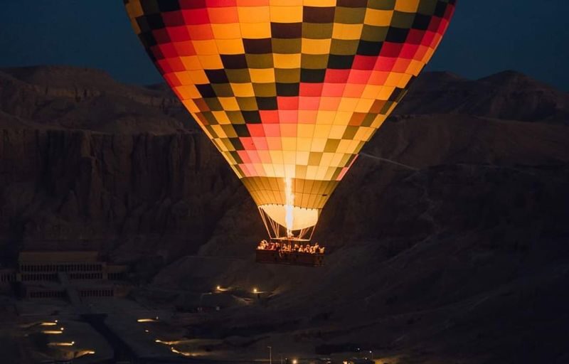 Hot Air Balloon Ride Over Luxor - The flight: river fields, temples, and tomb country
