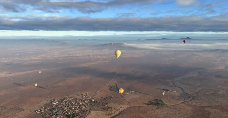 Hot Air Balloon Ride Over Marrakech - Location and Scenery