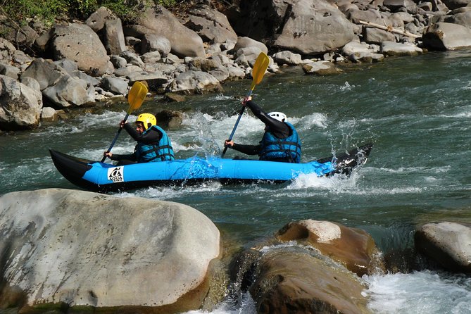 Hot Dog (Inflatable Canoe) on the Ubaye - Meeting and Pickup