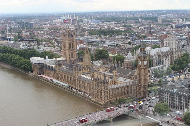 Houses of Parliament Tour in London - Making good use of the audio guide