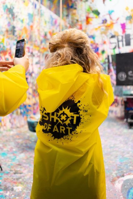 Houston: Paint Shooting and Spinning Experience for Adults - Duration and Language