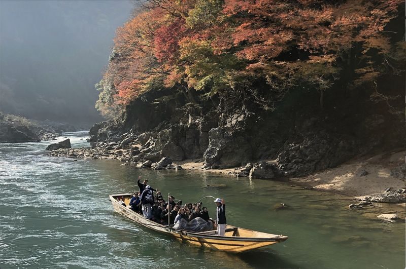Hozugawa River Boat Ride Experience in Kyoto - From Kameoka, the river does the guiding