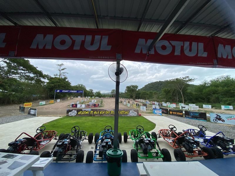 Hua Hin Off Road Karting - Getting to the track takes a little planning