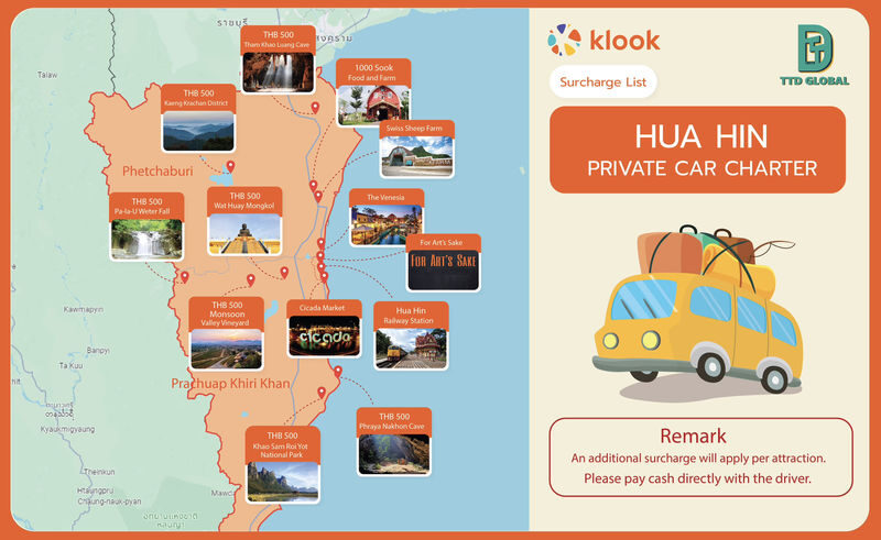Hua Hin Private Car Charter Custom Tour from Bangkok - Driver or guide: choose the right kind of help
