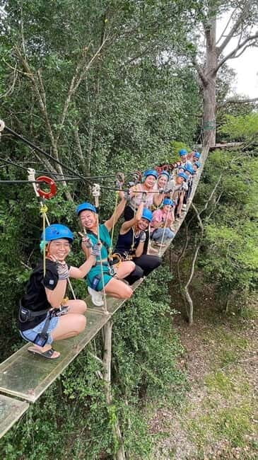 Hua Hin Tree Top Zipline Adventure and Canopy Rope Challenge - Authentic Experiences and Additional Insights  