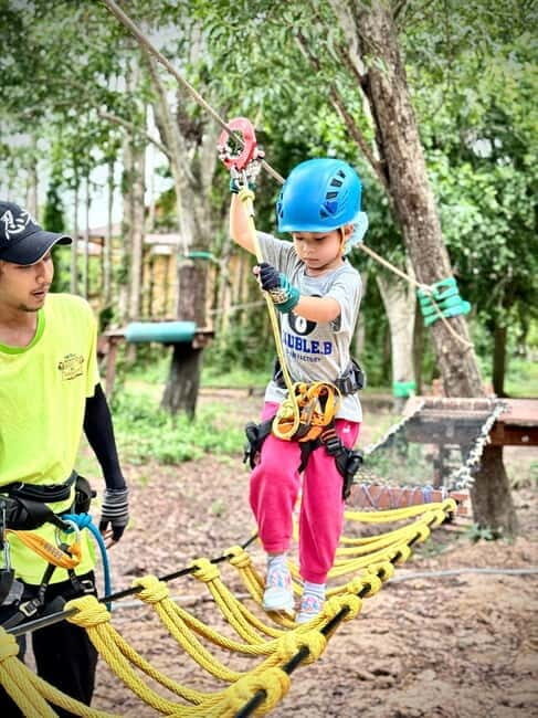 Hua Hin Tree Top Zipline Adventure and Canopy Rope Challenge - Insights from Actual Participants