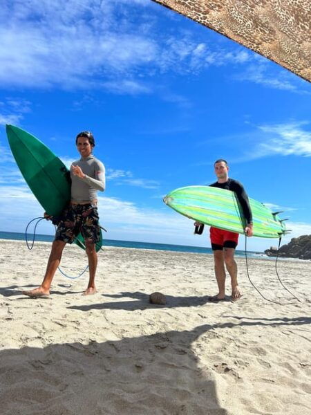 Huatulco: Surf Lesson With Surf Instructor. All Levels - Extra Costs