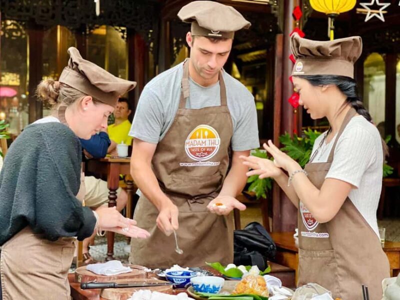 Hue City: Cyclo, Market Tour & Cooking Class at Madam Thu - Authentic Experiences from Reviews