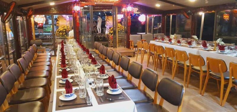 Hue: Night Cruise, 7 Course Dinner & Music on Perfume River - The Sum Up