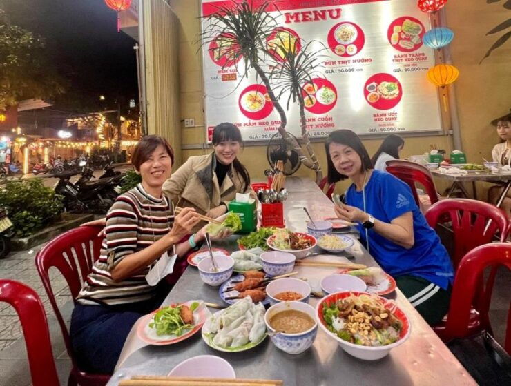 Hue: Night Street Food Tour by Cyclo With a Local Guide - Traditional Dishes to Try in Hue