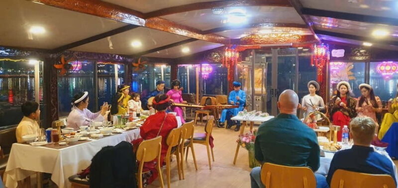 Hue: Perfume River Dinner Cruise with Traditional Show - The Sum Up