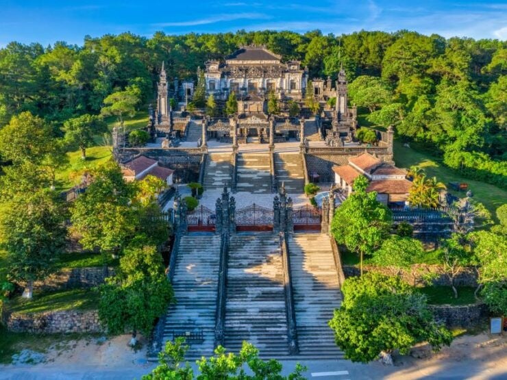 Hue Royal Tombs and Citadel , Thien Mu Pagoda by Dragon Boat - Feng Shui Principles Insight