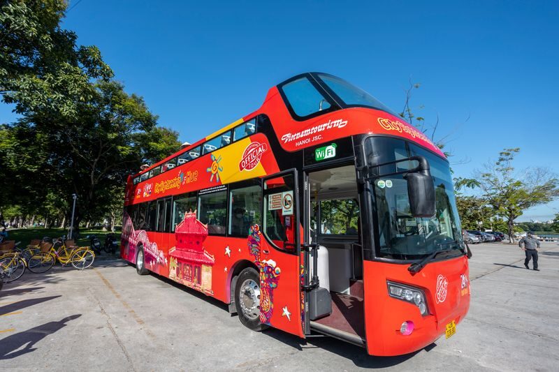 Hue Sightseeing Double-Decker Bus Ticket by City Sightseeing - A city tour that makes sense from above