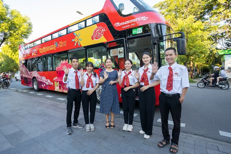 Hue Sightseeing Double-Decker Bus Ticket by City Sightseeing - The night loop: one ride, no stops