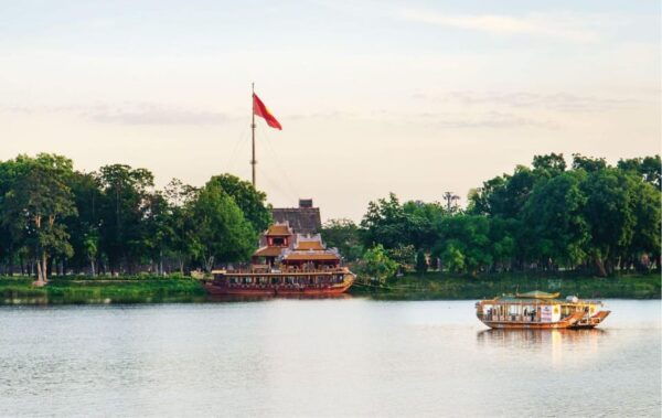 Hue Sunset: Dragon Boat Along Perfume River and Salt Coffee - Booking Information