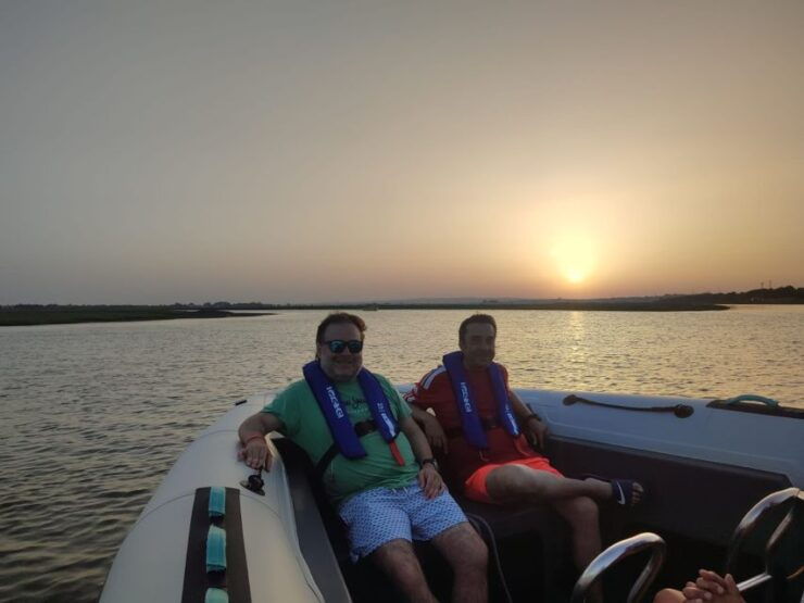 Huelva: Costa De La Luz Sunset Tour in Speedboat - Tour Route Highlights