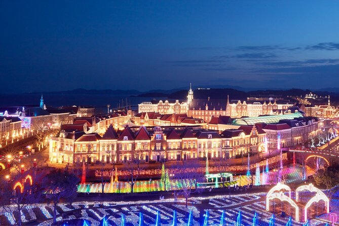 Huis Ten Bosch Full Day Bus Tour From Hakata - Meeting and Pickup