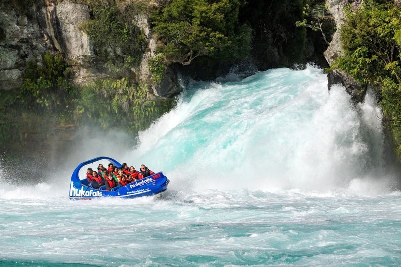 Huka Falls Jet Boat Ride Experience - From Wairakei to the Waikato River