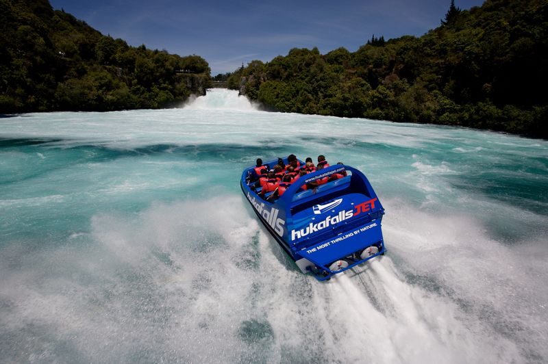 Huka Falls Jet Boat Ride Experience - Huka Falls from Below