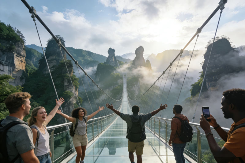 Hunan Changsha Zhangjiajie Fenghuang Panoramic Light Luxury Multi-Day Tour - A five-day route with several versions
