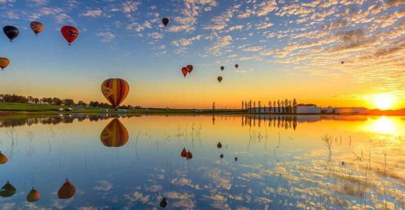Hunter Valley: Sunrise Balloon Ride with Bubbly Breakfast - The Bubbly Breakfast at Peterson House