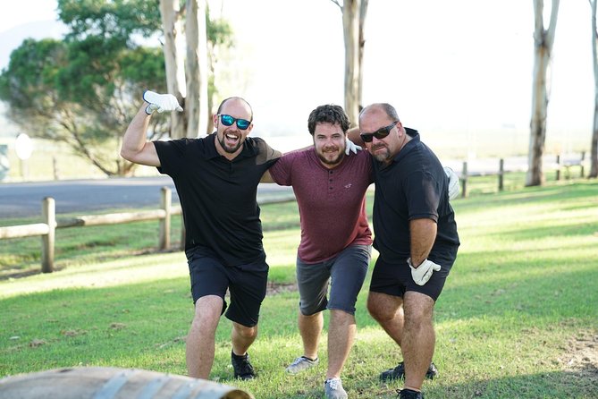 Hunter Valley Wine Barrel Rolling - Whats Included