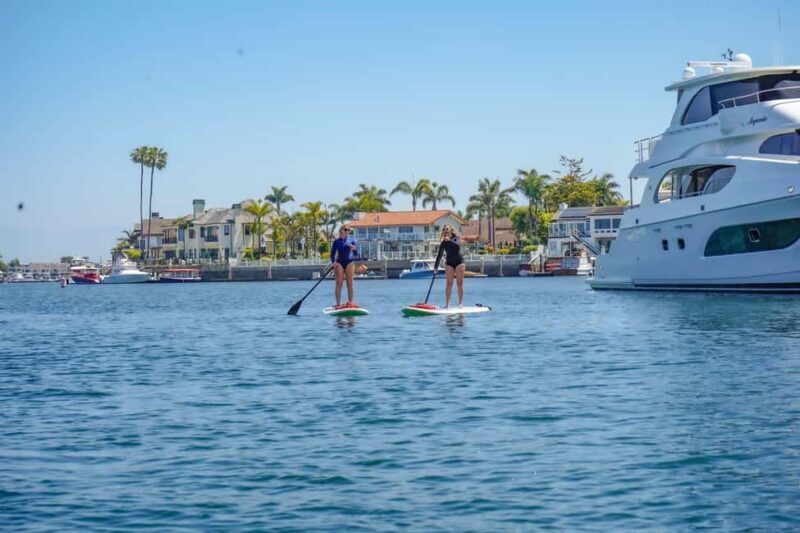 Huntington Harbour Paddleboard Lessons - What to Expect from the Experience
