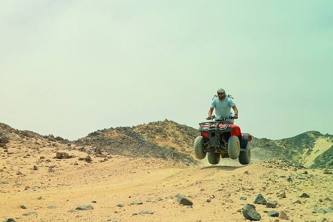 Hurghada Desert Quad Bike Trip Sunset Includes Show, Dinner. - Frequently Asked Questions