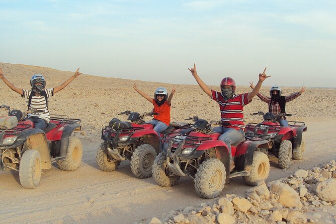 Hurghada Desert Quad Safari in Small Group With Dinner and Show - Reviews
