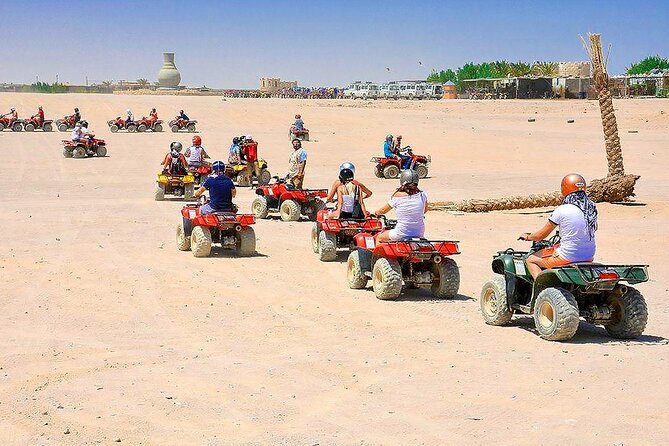 Hurghada Desert Safari Experience, ATV Quad, Camel Ride & Dinner - Maximum Travelers