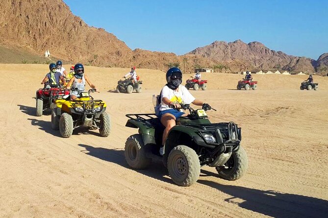 Hurghada Desert Safari Experience, ATV Quad, Camel Ride & Dinner - Booking and Cancellation Policy