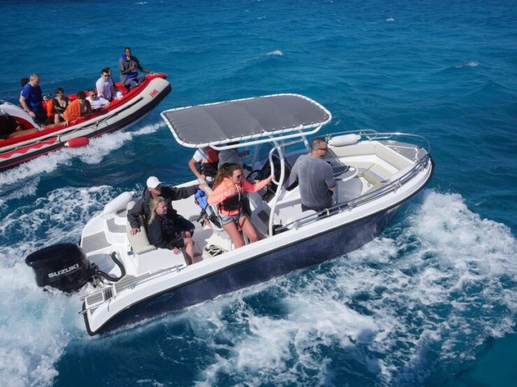 Hurghada: Giftun Island Speedboat Cruise to Orange Bay - Experience