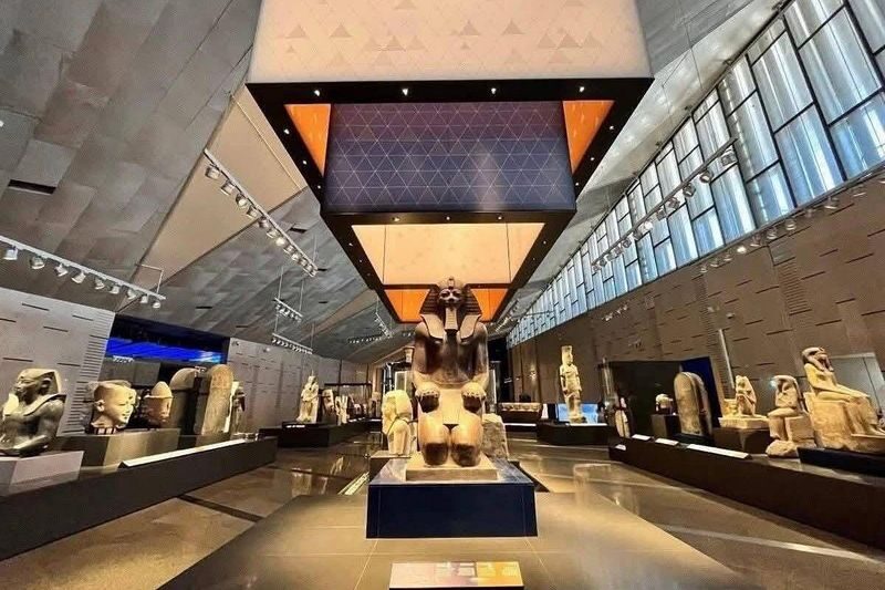 Hurghada Giza Pyramids & Grand Egyptian Museum Full-Day Tour - At the Giza pyramids, take time to look closely