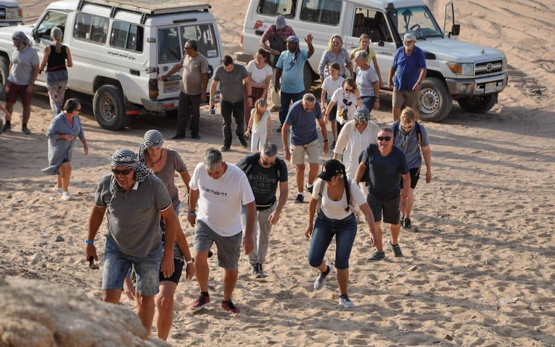 Hurghada Half-Day Desert Safari with Sunset & BBQ Dinner - The camel ride changes the pace