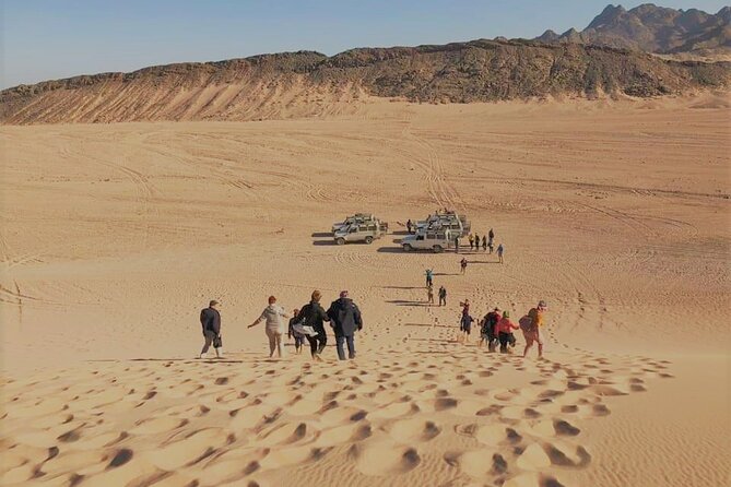 Hurghada Mega Desert Safari Quad Bike, 4W Jeep & Camel Ride - Pickup Information