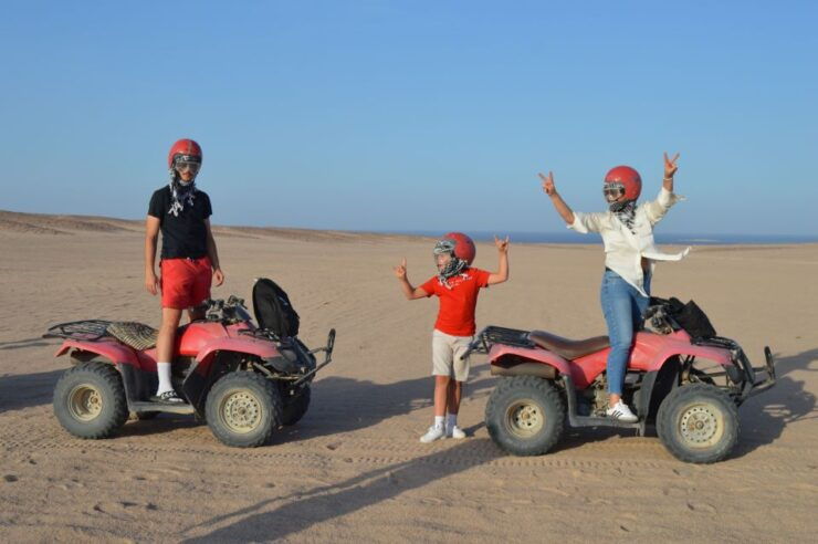 Hurghada: Quad Safari, Camel, Horse Ride With Dinner & Shows - Pickup Information