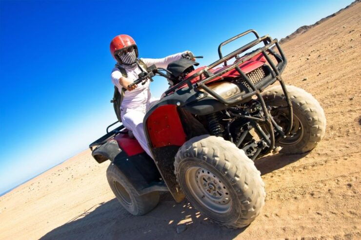 Hurghada: Sunset ATV Quad Tour With Dinner and Show - Pickup and Drop-off Information